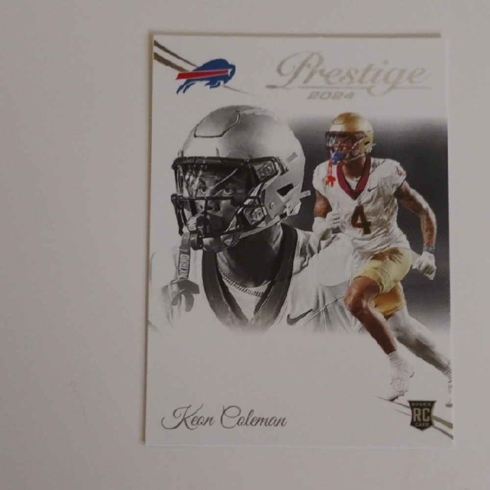 Panini Prestige 2024 Trading Card - Silver and Gold